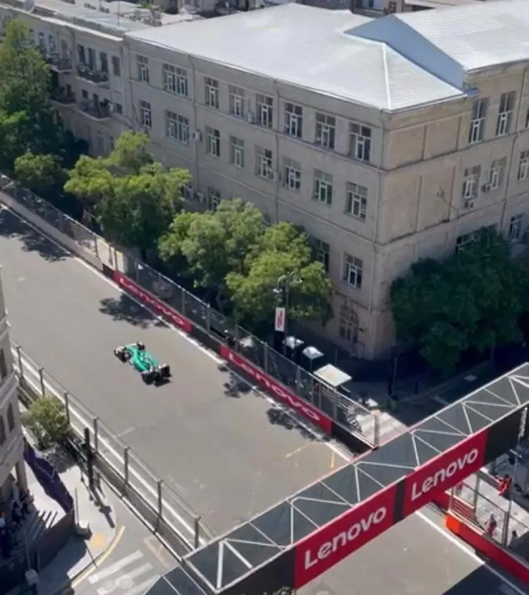 Lovely 1-Bedroom Flat With A Full View Of F1 Drs Zone And Flame Towers バクー アパート